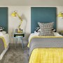 West London Riverside Home  | Twin bedroom | Interior Designers
